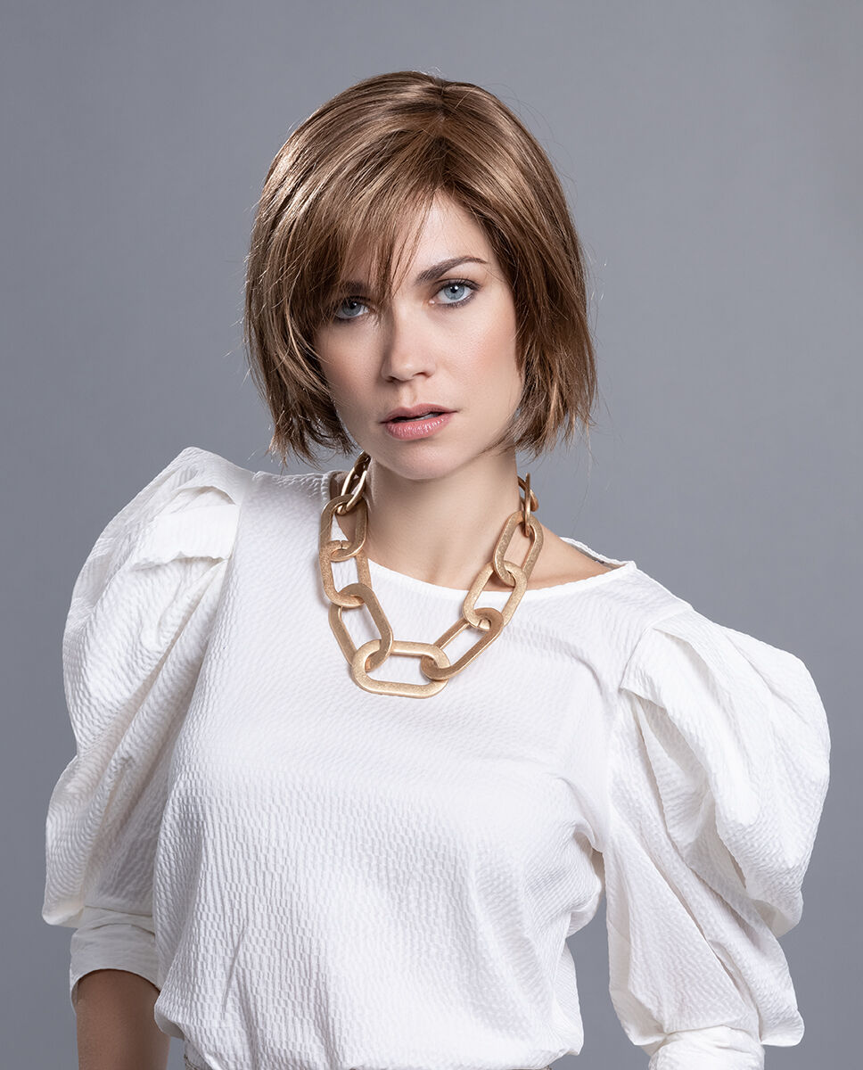 Perücke: French Mono Part silverblonde rooted (by ellen wille)