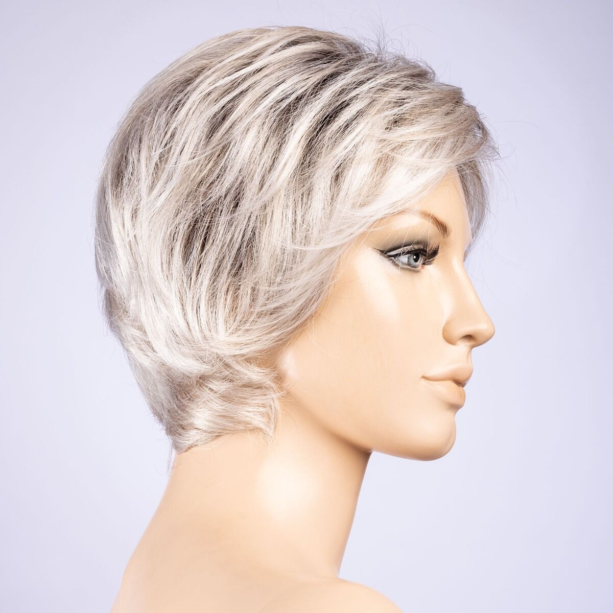 Peruecke satin in der Farbe silverblonderootedbs