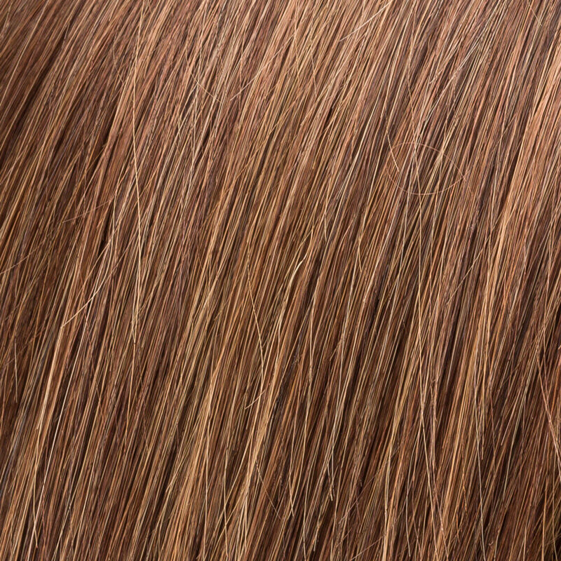 Peruecke nuance in der Farbe chocolaterooted
