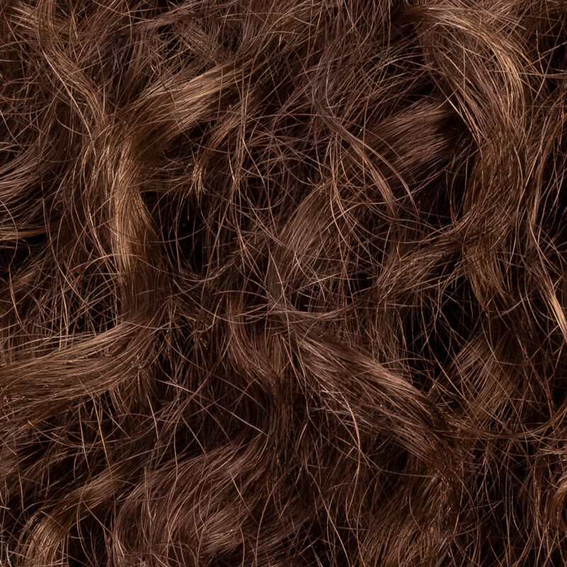 Peruecke disco in der Farbe chocolaterooted