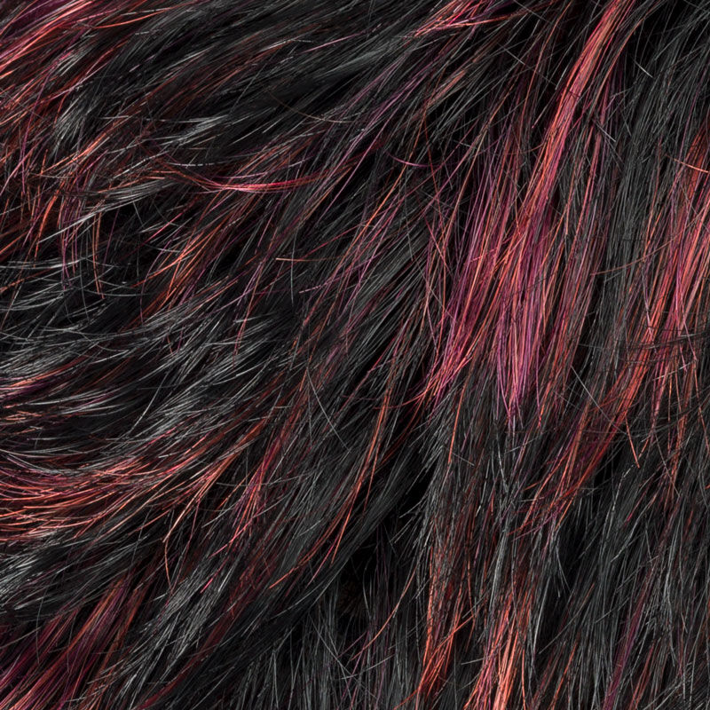 black/aubergine mix