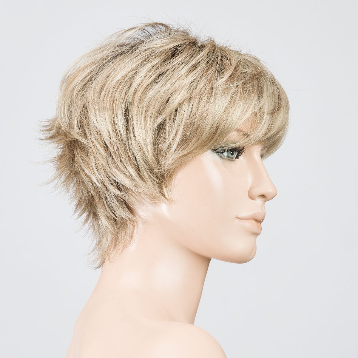 Peruecke flip in der Farbe sandyblonderootedbs